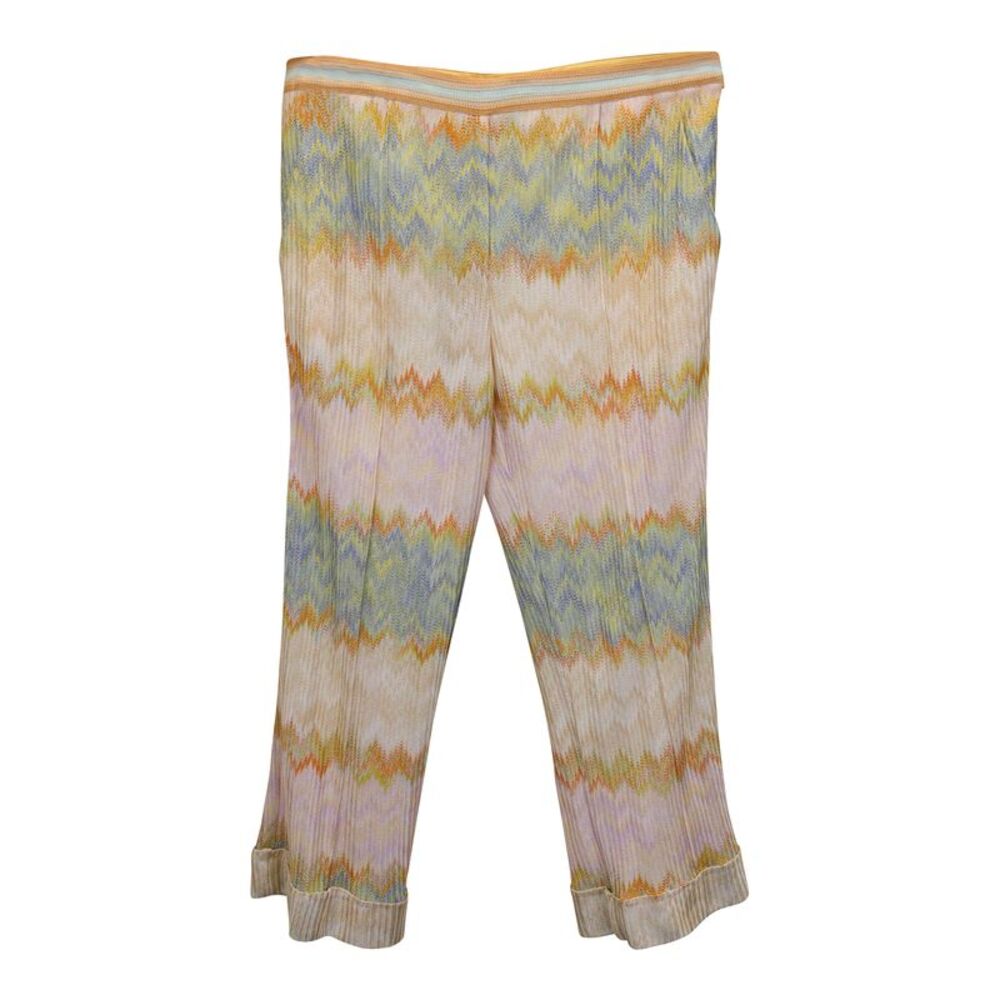 Missoni Zig Zag Culottes in Multicolor Rayon